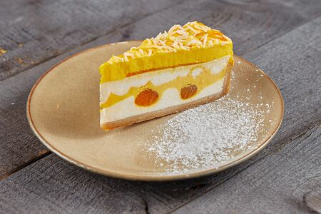 Чизкейк Манго-маракуйя