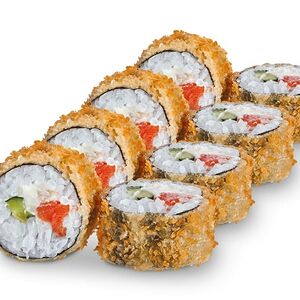 Ролл темпура с лососем