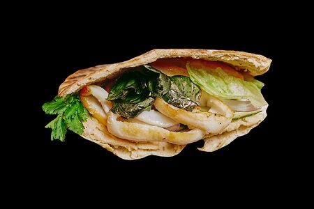 Донер с кальмаром