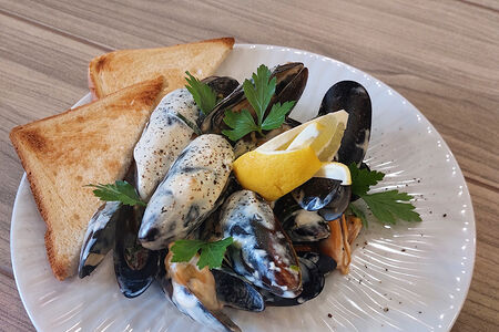 Голубые мидии