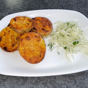 Картофель на мангале