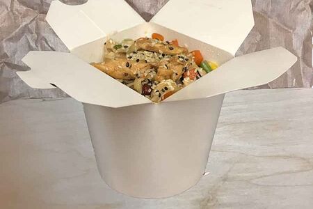 Лапша с курицей