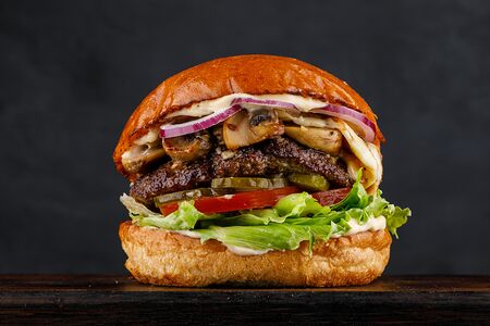 Mushrooms Бургер