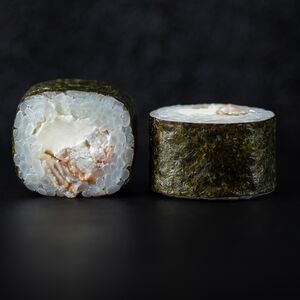 Маки сливочный угорь