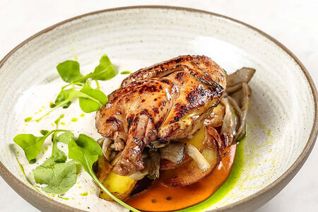 Цыпленок с молодым картофелем