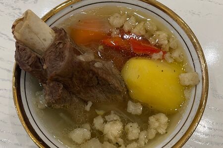 Шурпа с бараниной