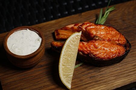 Стейк из форели