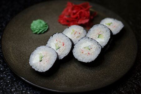 Ролл острый краб