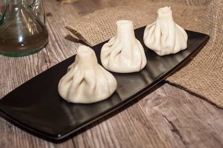 Хинкали с сыром сулугуни