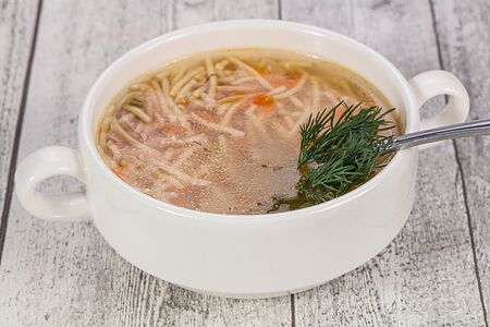 Суп-лапша куриный