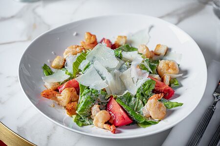 Цезарь с креветками