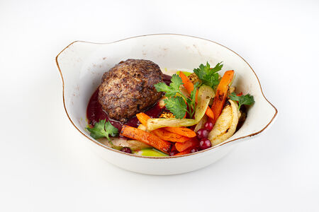 Рубленая котлета из кабана, оленя, косули