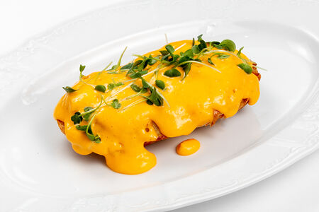 Бутерброд с котлетой куриной