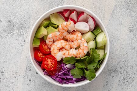 Поке с креветкой New