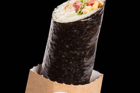 Суширитто с копчёным лососем