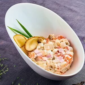 Салат Оливье по-домашнему