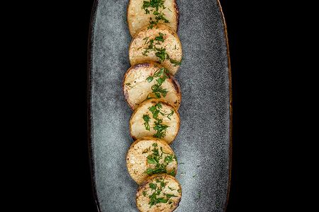 Картофель на гриле