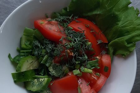 Овощной с растительным маслом