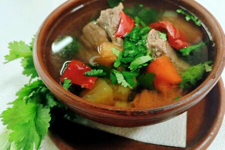 Хашлама с говядиной