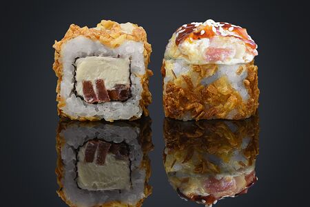 Запеченный бекон в луке