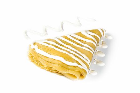 Блин со сметаной