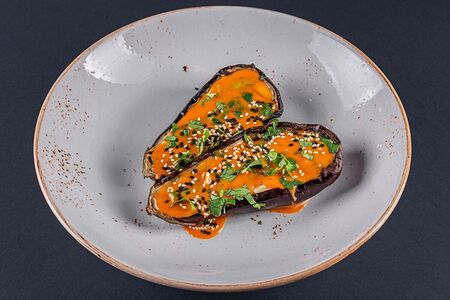 Баклажан с кимчи