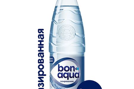 Вода BonAqua с газом
