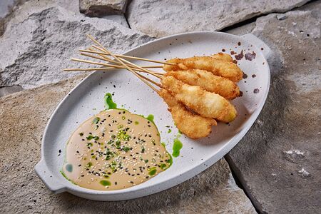 Креветки темпура