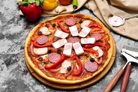 Пицца Четыре мяса