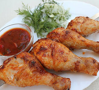 Куриный шашлык (голень)