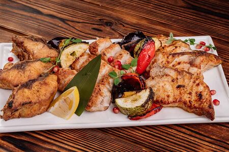 Ассорти рыбное на мангале