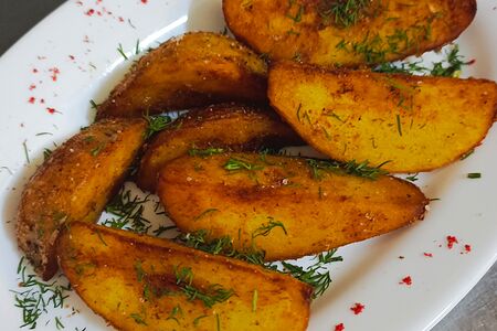 Картофельные дольки по-деревенски фри