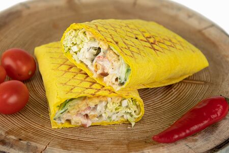 Шаурма Mix big в сырном лаваше