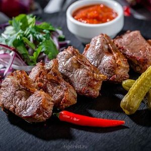 Шашлык из бараньей мякоти