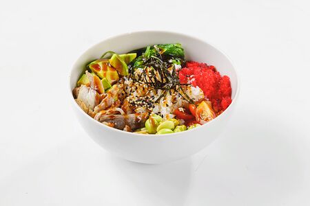 Поке с тигровыми креветками