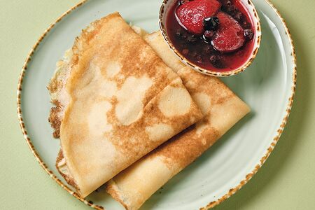 Блины кружевные