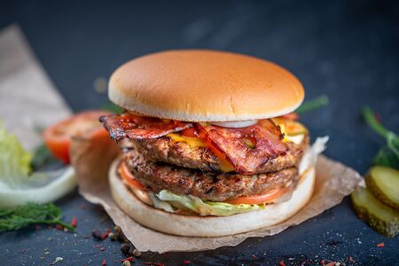 Бекон Бургер двойной