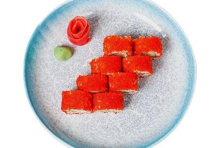 Ролл Калифорния с креветкой