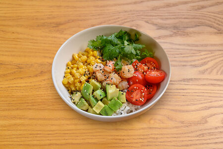 Поке с креветками