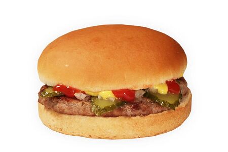 Среднее комбо Гамбургер