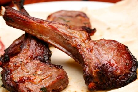 Шашлык из баранины антрекот