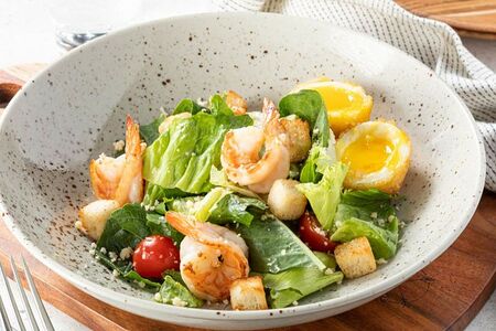 Цезарь с креветками New