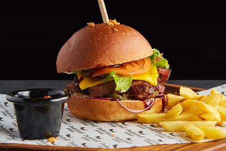 Бургер с Брискетом