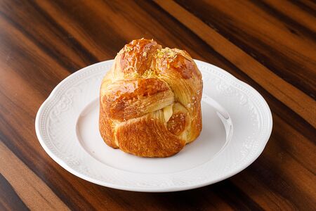 Краффин с лимонным курдом