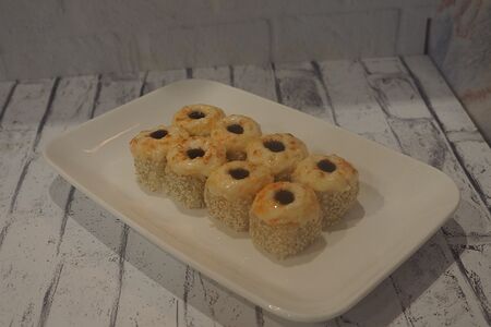 Запеченный Сырный с курицей