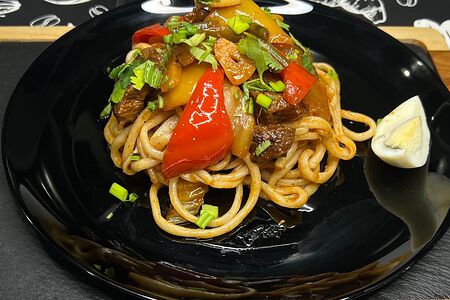 Жареный лагман