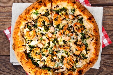 С креветками