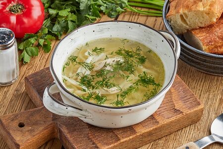 Суп Куриный с домашней лапшой