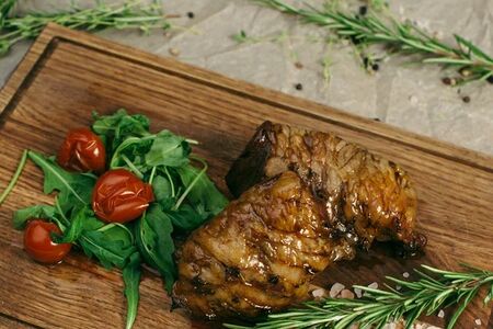 Шашлык из бараньей печени