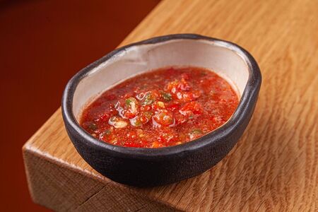 Соус Аджика из томатов